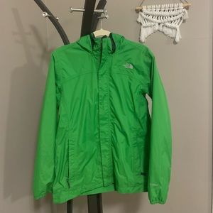 The North Face rain jacket